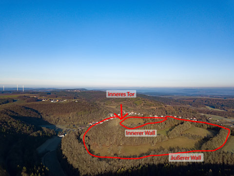 Position der Wallanlagen