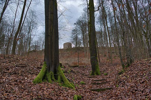 nördliches Tor im äußeren Wall