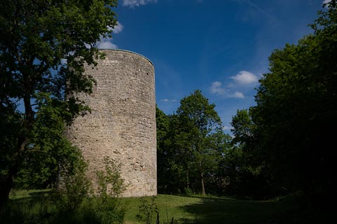 Der Magnusturm, Namensgeber des Turmbergs