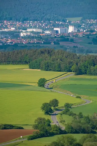 Blick Auf Kulmbach