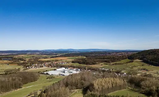 Luftbild Kasendorf Industrie Pfarrwald Heubsch