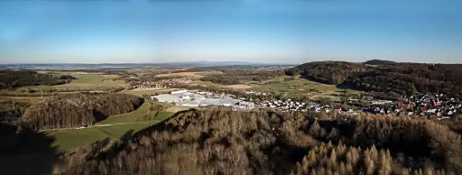 Luftbild Pfarrwal Industrie Kasendorf