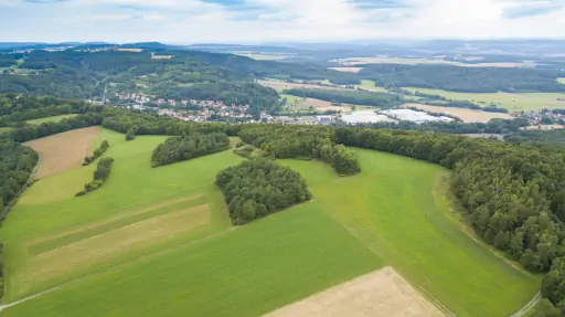 Luftbild von Kasendorf