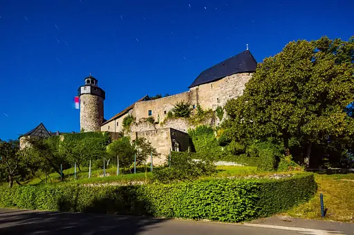 Burg Zwernitz nachts