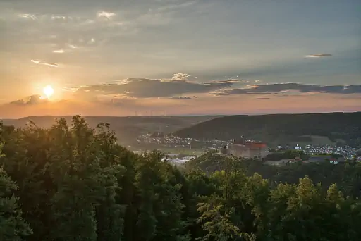 Goldene Stunde Plassenburg