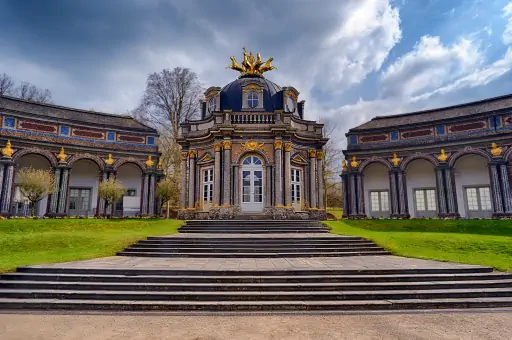 neues Schloss in der Eremitage in Bayreuth