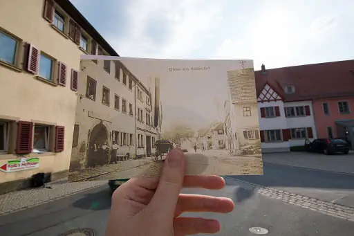 Blick In Die Ortsmitte Kasendorf