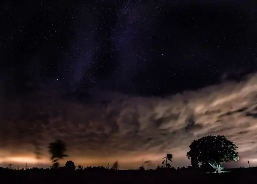 Wolken Nachts Goerauer Anger