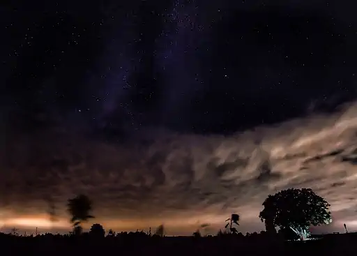 Wolken Sternenhimmel Goerauer Anger