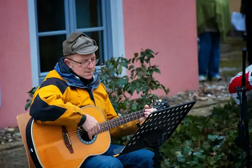 Gitarre Krippenspiel Kasendorf 2021