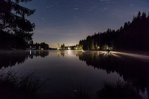 Fichtelsee Bei Nacht