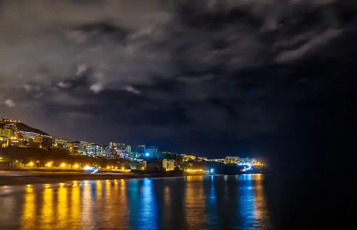 Funchal Bei Nacht
