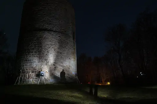 Kreutzweg Kasendorf Bei Nacht 7