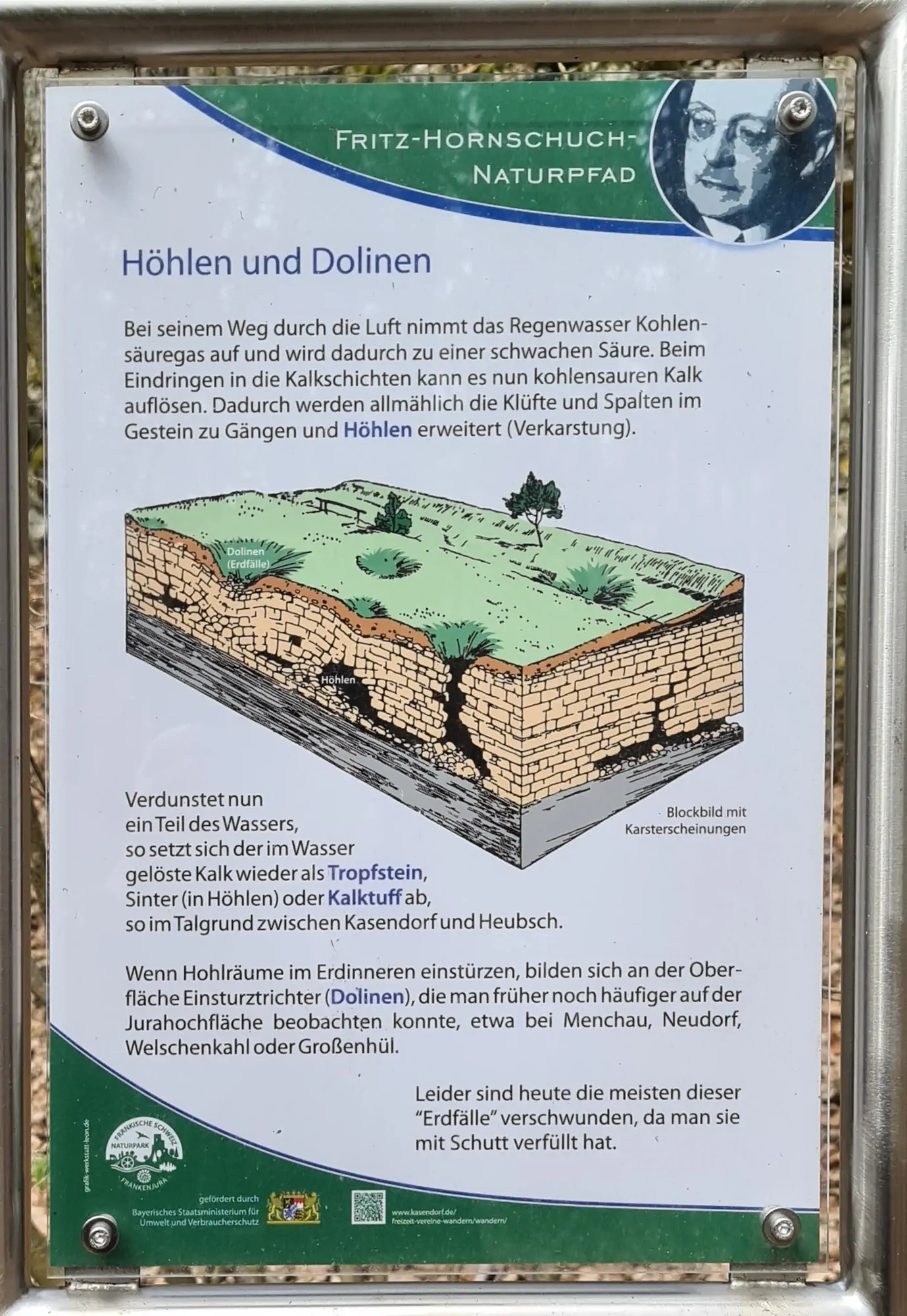 Hoehlen und Dolinen